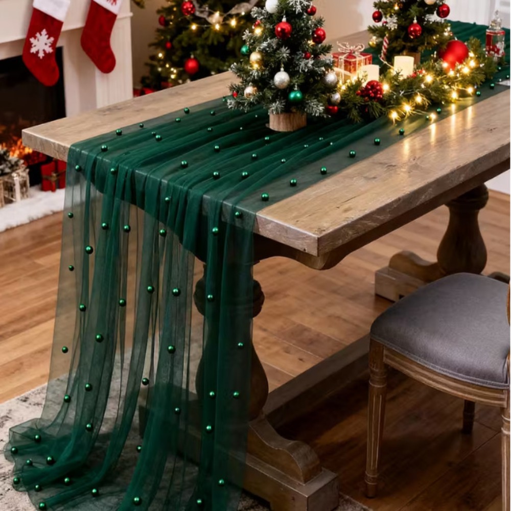 Linen Table Runner - Runner da Tavolo Nuziale Lussuoso e