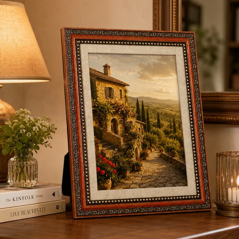 Bamboo Photo Frame - Cornice per foto in stile europeo