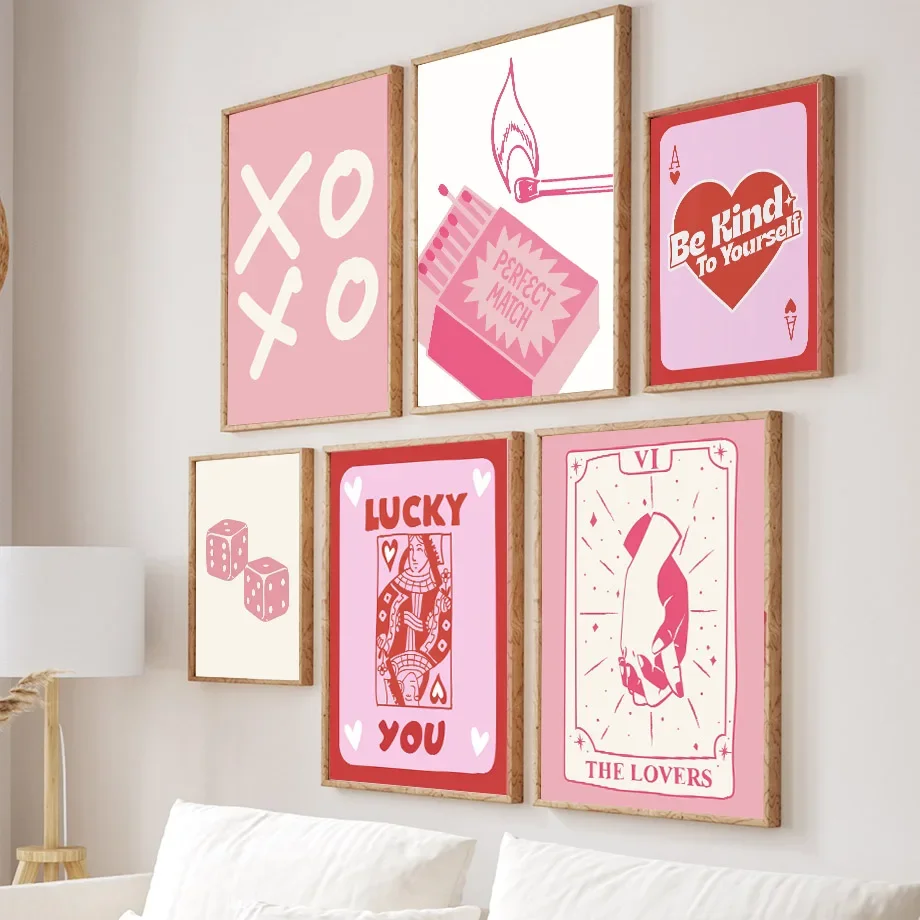 Home Decor Y2K - Poster e stampa in stile pastello