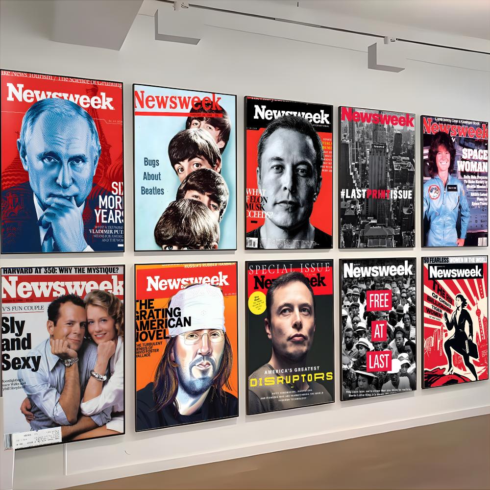 Home Decor Magazine - Poster N-Newsweek, classico poster da parete,