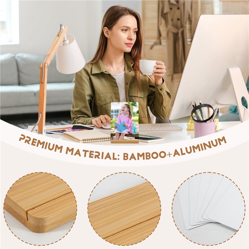 Set di 6 Cornici per Foto in M - Bamboo Photo Frame recensione e prezzo