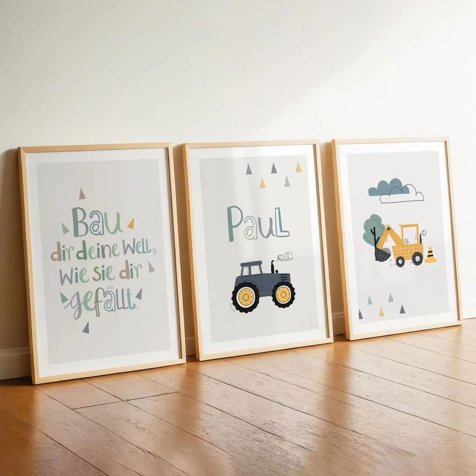 Set di 3 Poster in Tela con St - Home Decor Theme recensione e prezzo