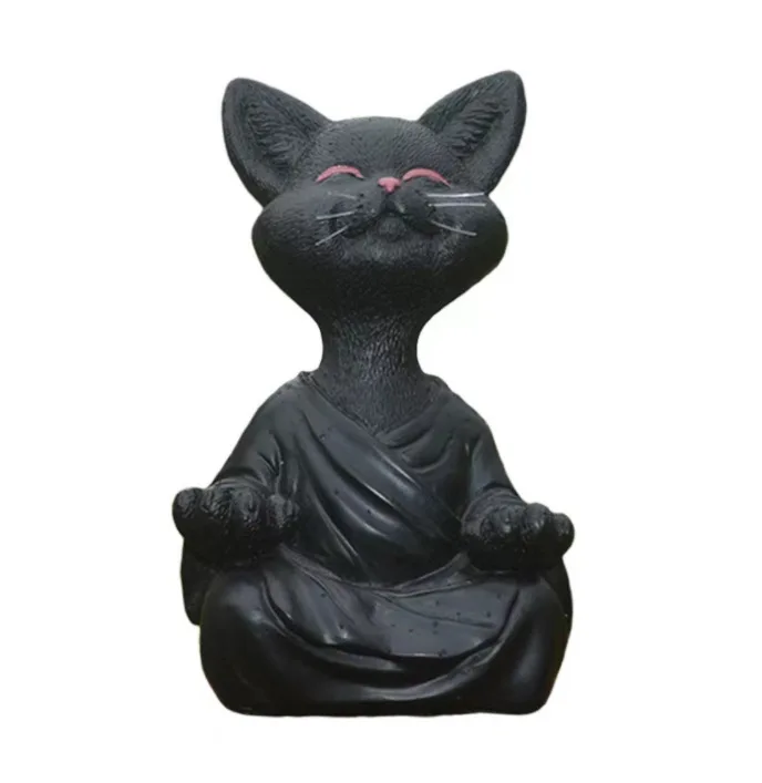 Meditazione Gatto Scultura Dec - Home Decor Za recensione e prezzo