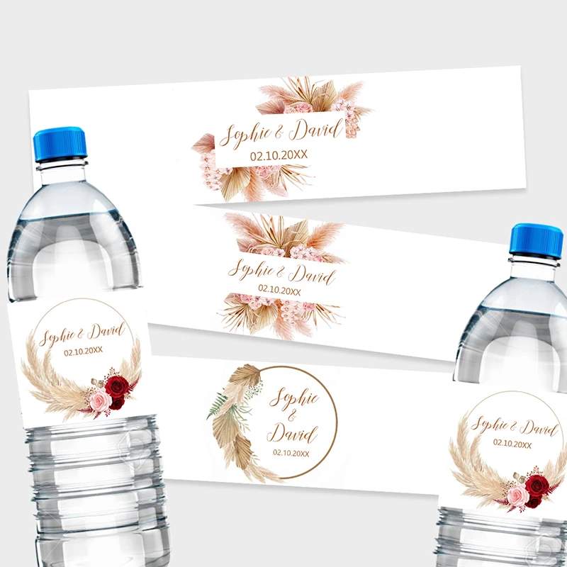 30 adesivi per buste per botti - Pampas Grass Decor recensione e prezzo