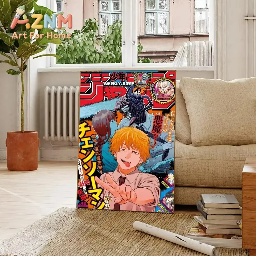 AZNM Chainsaw Man, quadri su t - Home Decor Magazine recensione e prezzo