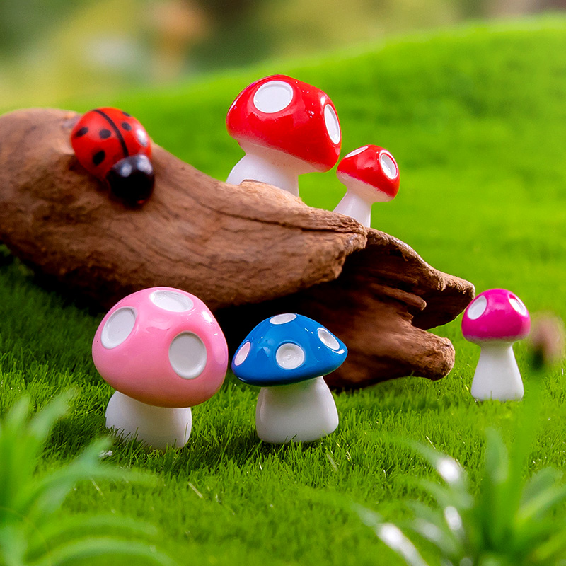 20 pz Mini Fungo Figurine In R - Home Decor Za recensione e prezzo