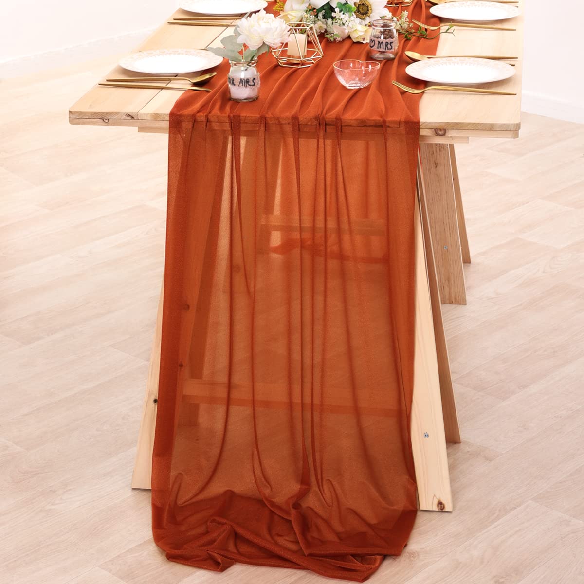 Runner da tavolo in chiffon Te - Linen Table Runner recensione e prezzo