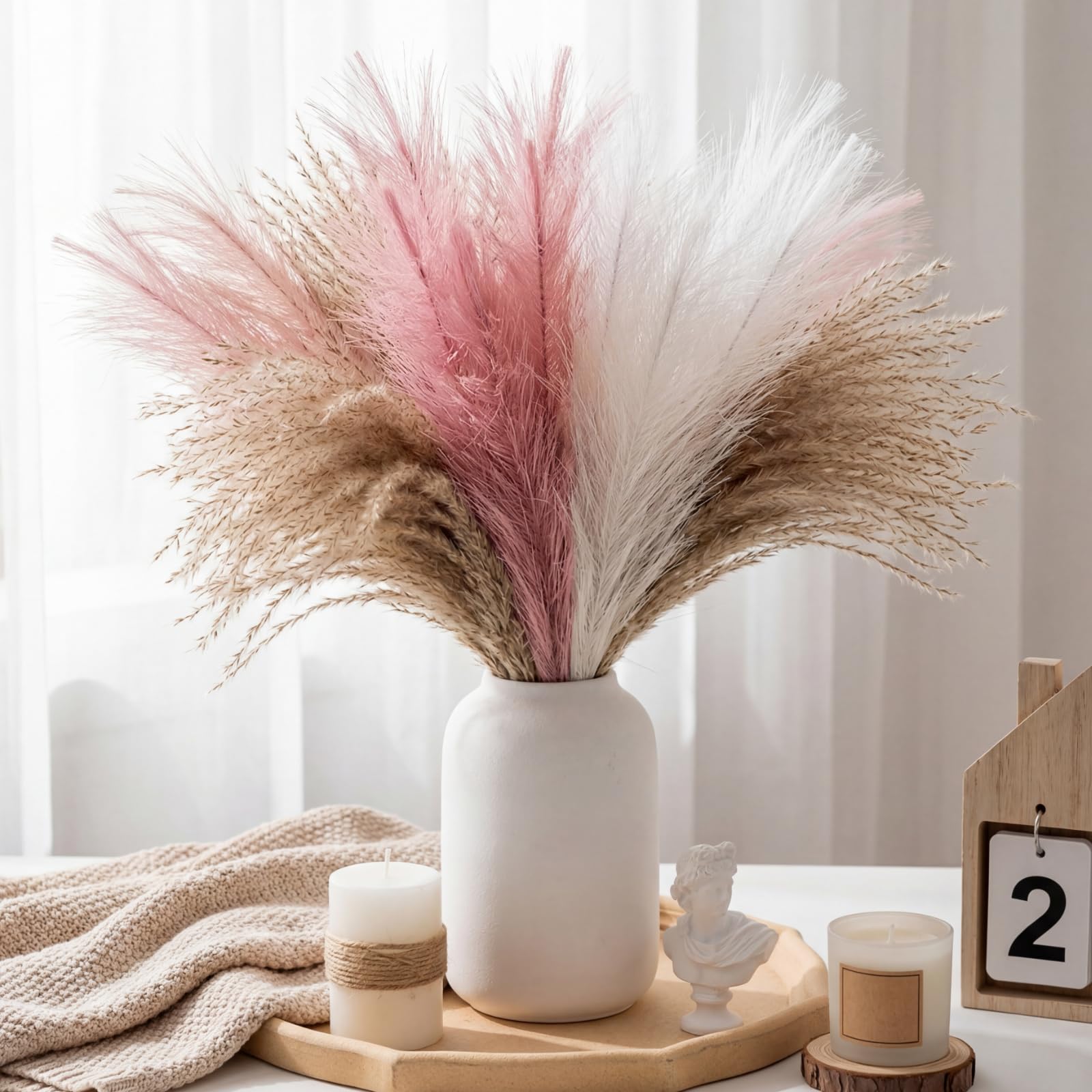 36 Pezzi di Erba della Pampa A - Pampas Grass Decor recensione e prezzo
