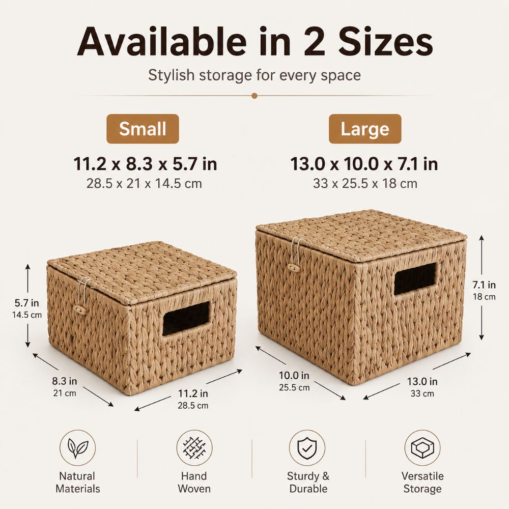 Cesto portaoggetti rettangolar - Rattan Plant Basket recensione e prezzo
