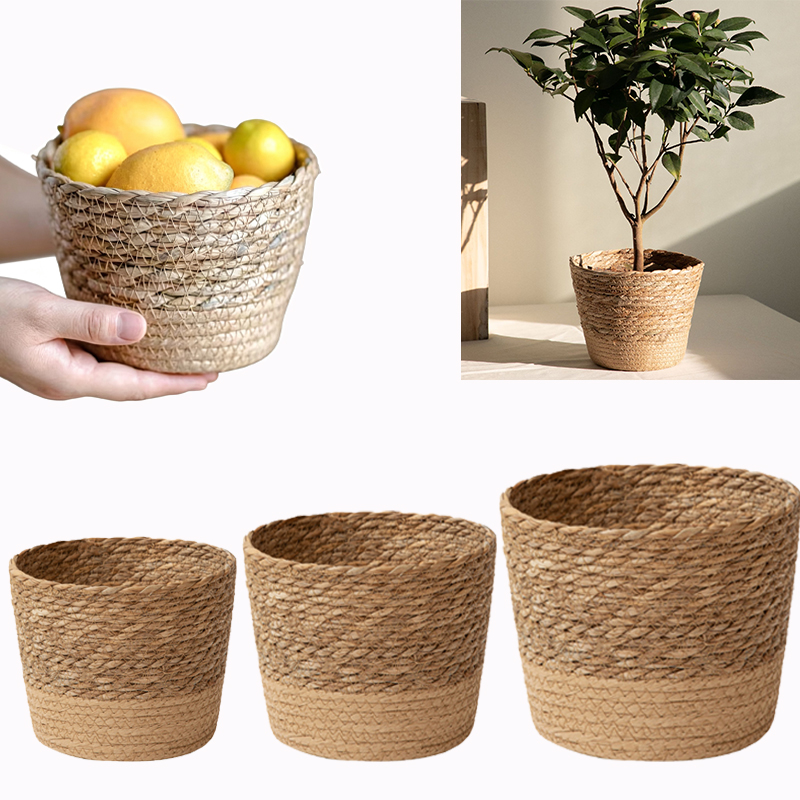 Cesto portaoggetti multiuso in - Rattan Plant Basket recensione e prezzo