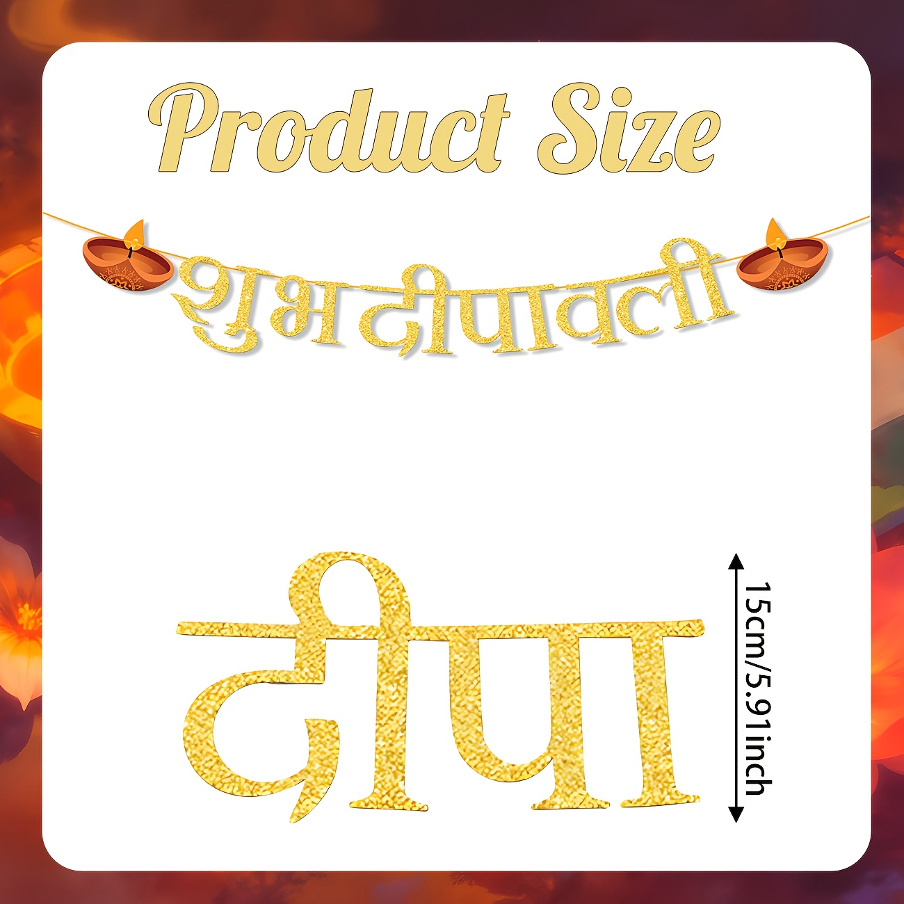 Decorazioni per feste Diwali H - Home Decor Indonesia recensione e prezzo
