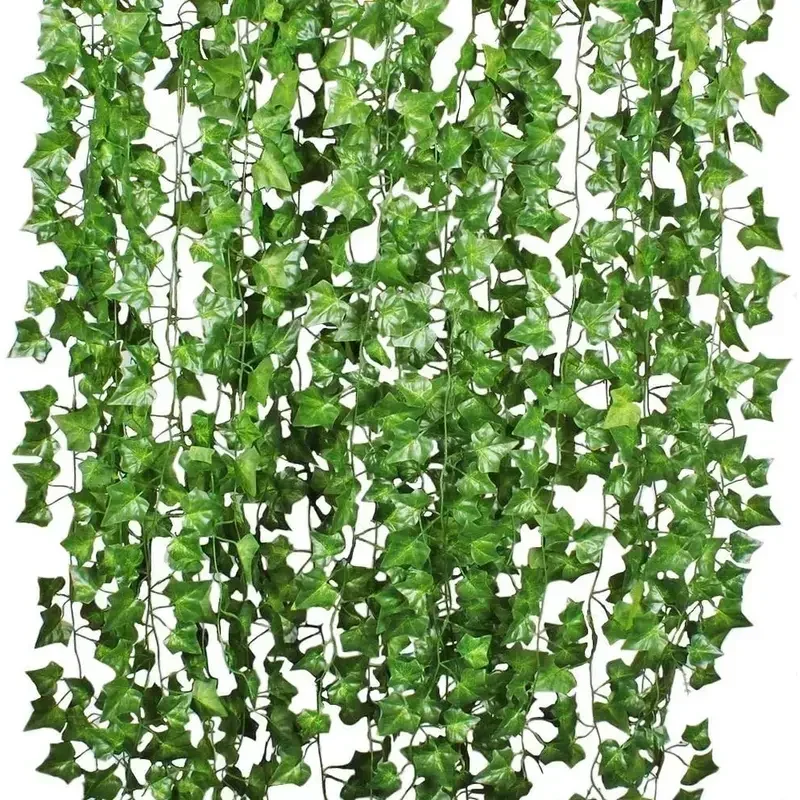 Foglia di edera verde artifici - Rattan Plant Basket recensione e prezzo