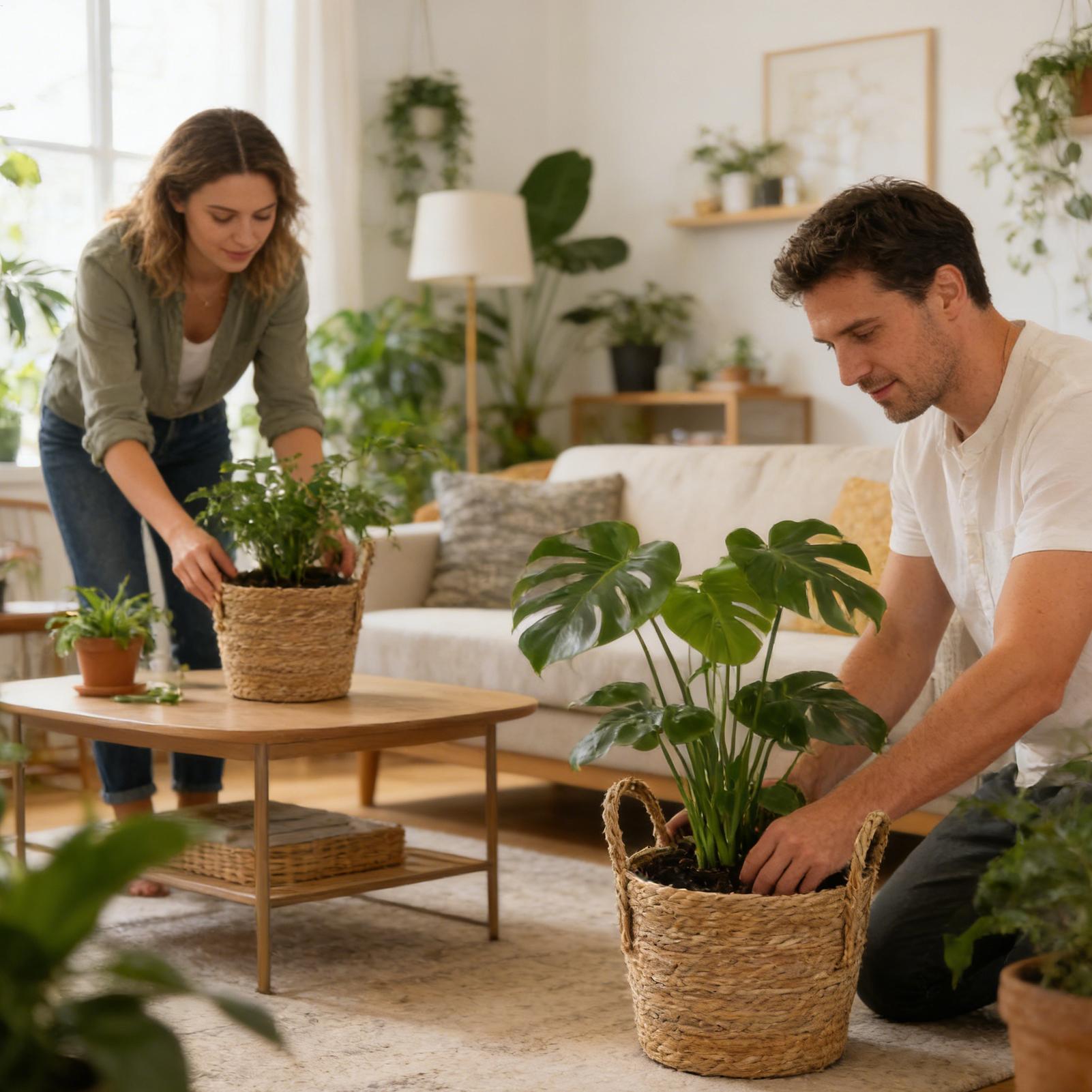 Cesto portafiori in paglia, va - Rattan Plant Basket recensione e prezzo